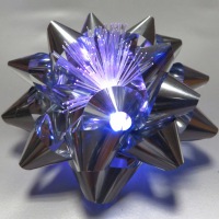 PM850103--銀色貼合料閃光星星花