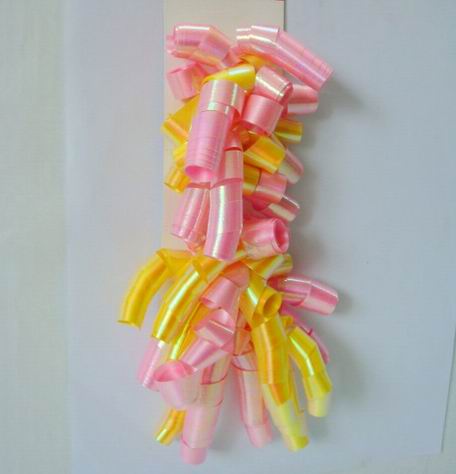 PR831004--Fashion Packing Gift Wrapping Pull Bow Self-adhesive Curly Ribbon Bow 