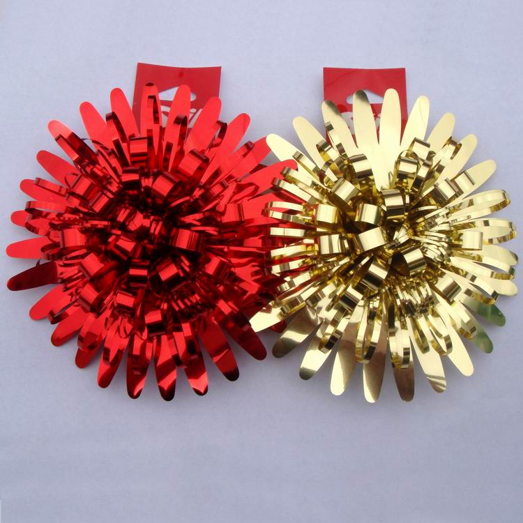 PET8219--3'' Christmas Packing Decoration Bows