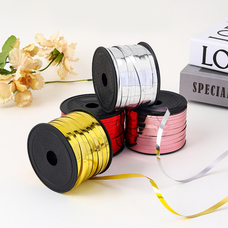 PM510201--5mm 100Y Metallic Curling Rillbon