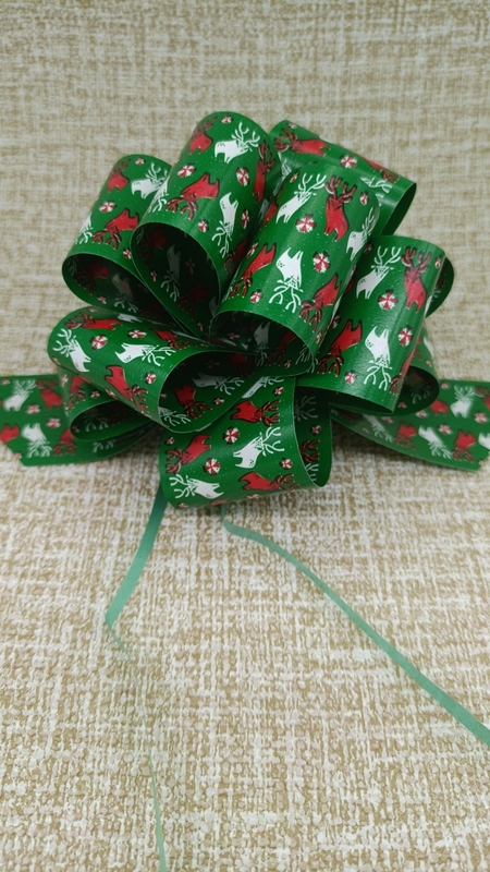 PP871201--12CM 印刷圣誕節(jié)日系列香港拉花