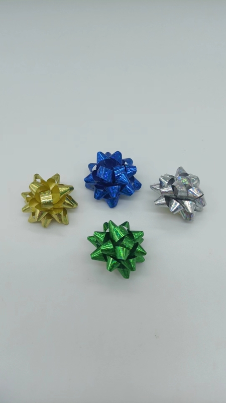 PL810101--1'' 鐳射迷你星星裝飾花