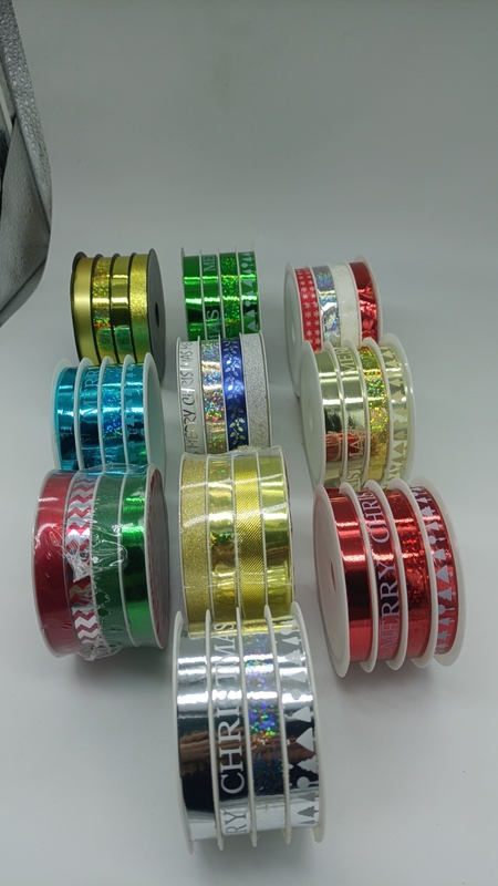 MC5201--10MM 4M 4 Colorful Curling Ribbon