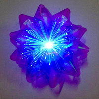 PR850302-- Rainbow Ribbon LED Star