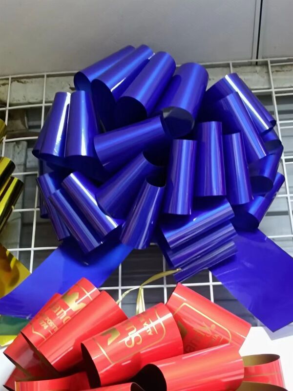 PC871601--16inch Blue Decoration Pull Ribbon