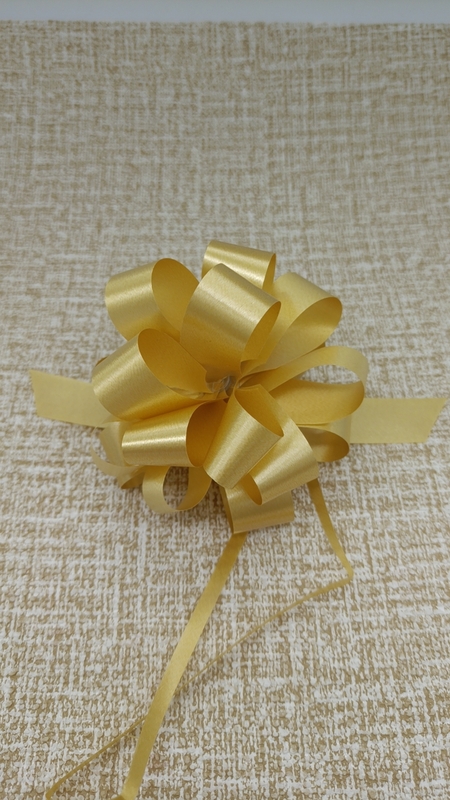 PS870201--4'' Multi-color Gift Wrap Pull Ribbon Bows for Basket Christmas Wedding Bouquet Decorative